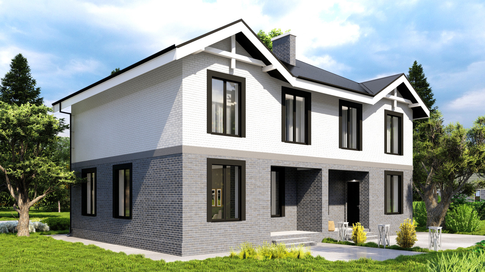 Двухэтажный дуплекс