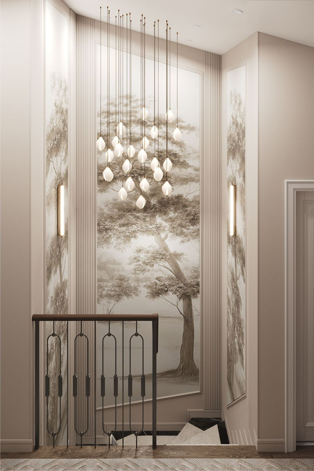 Энергия природы: экостиль для коттеджа с кинотеатром