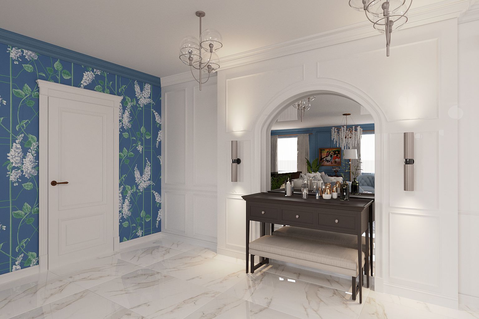 Проект кухни - гостиной