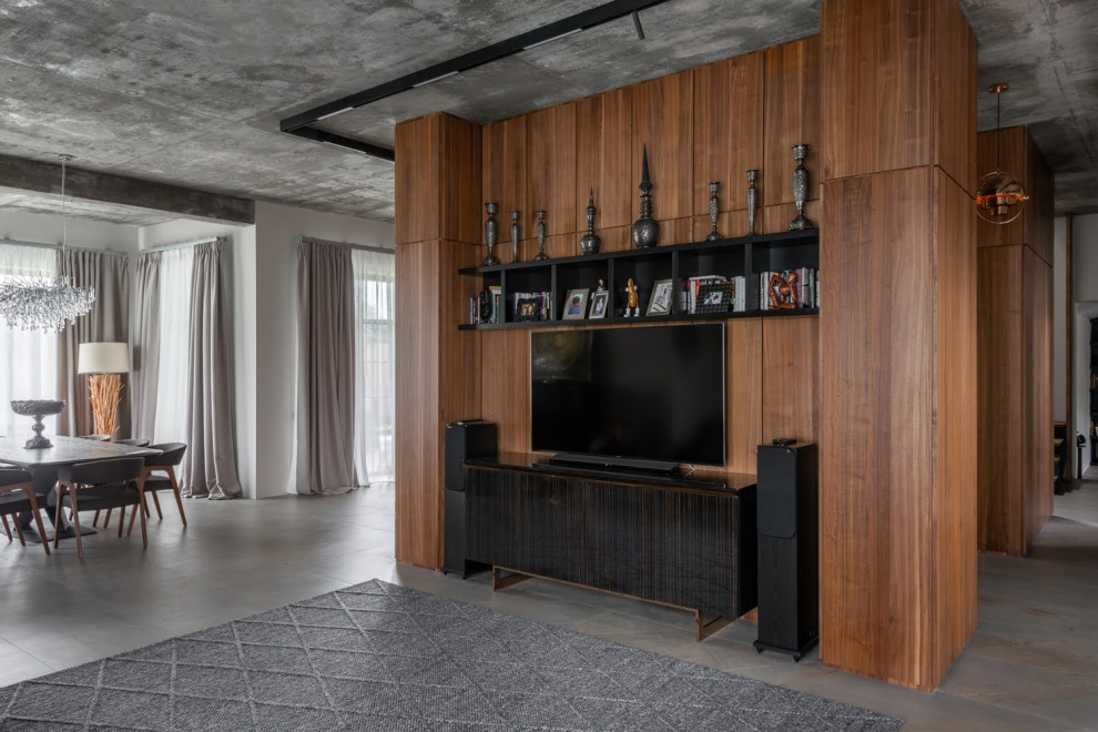 3в1 (кухня, гостиная, прихожая) в загородном доме