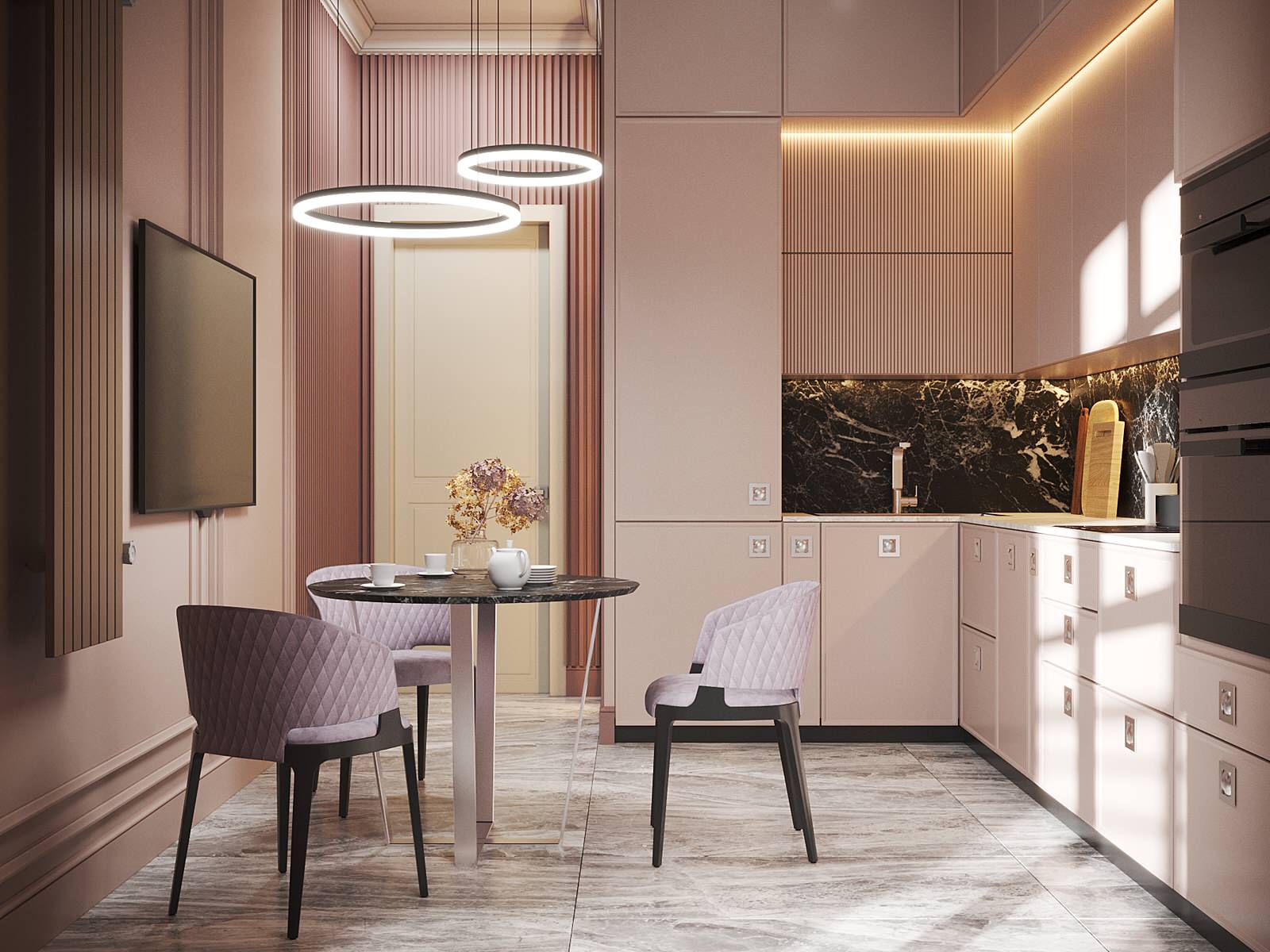 Обложка проекта: Розовый фламинго