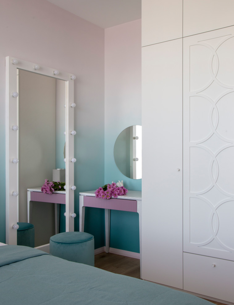 Проект 3-х комнатной квартиры "Лесная Рапсодия". Детская.