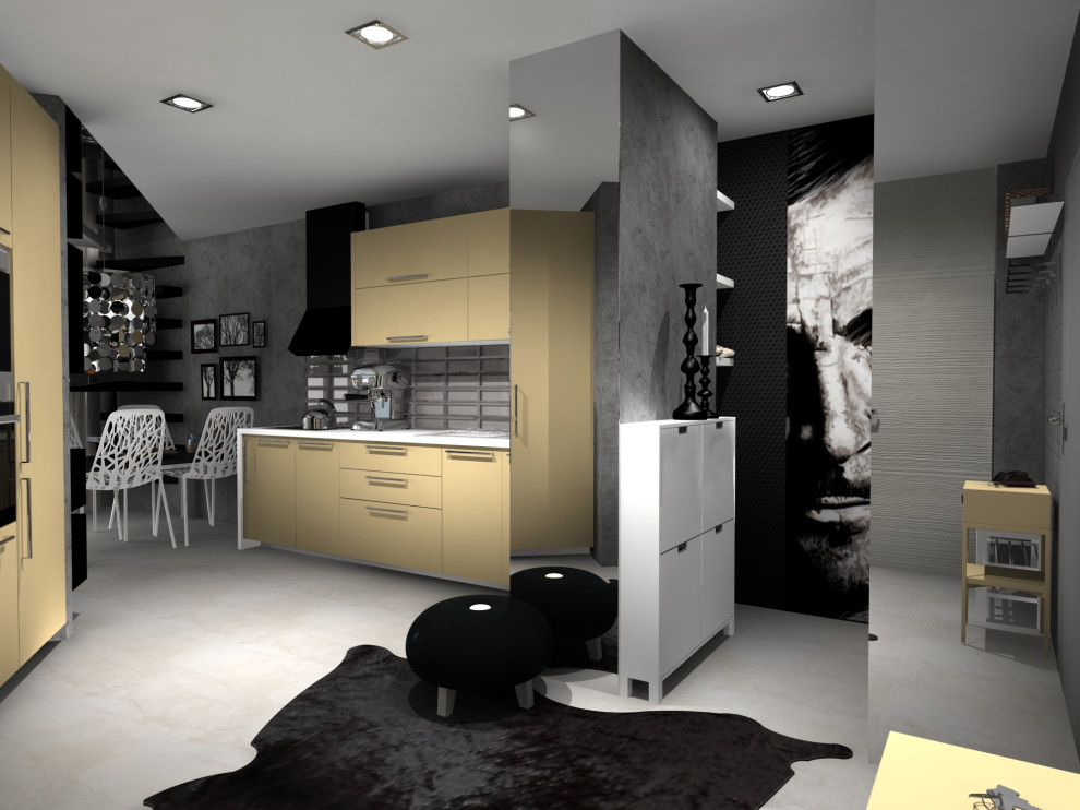 Квартира девушки Бонда