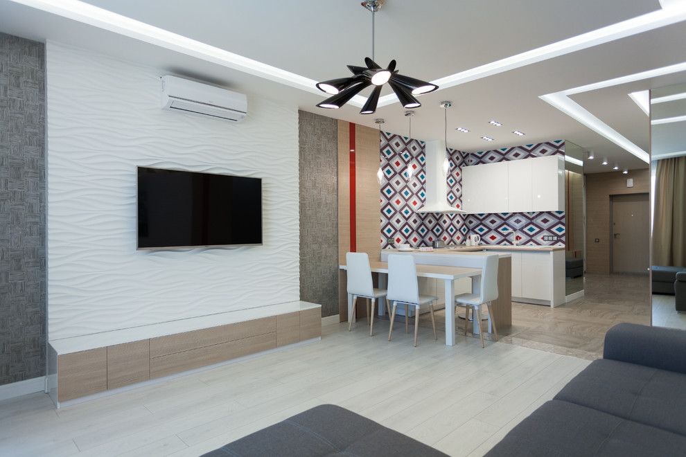 Квартира с яркими элементами