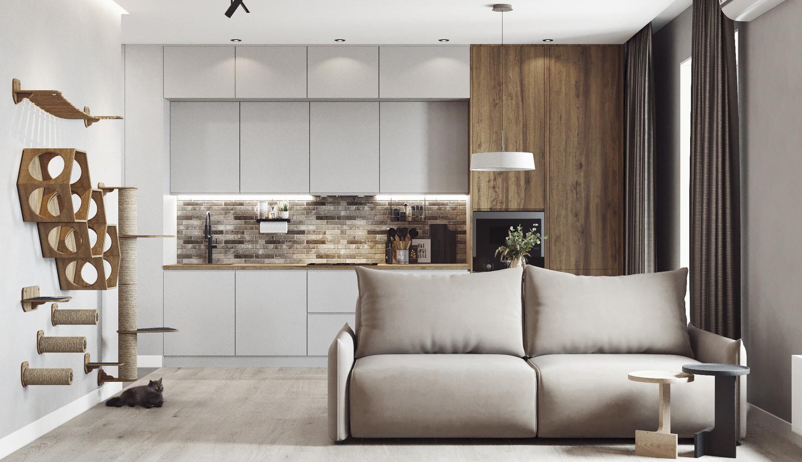 Обложка проекта: Дизайн квартиры в новостройке