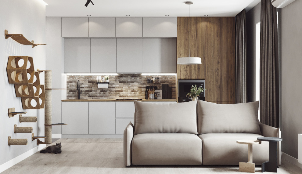 Обложка проекта: Дизайн квартиры в новостройке