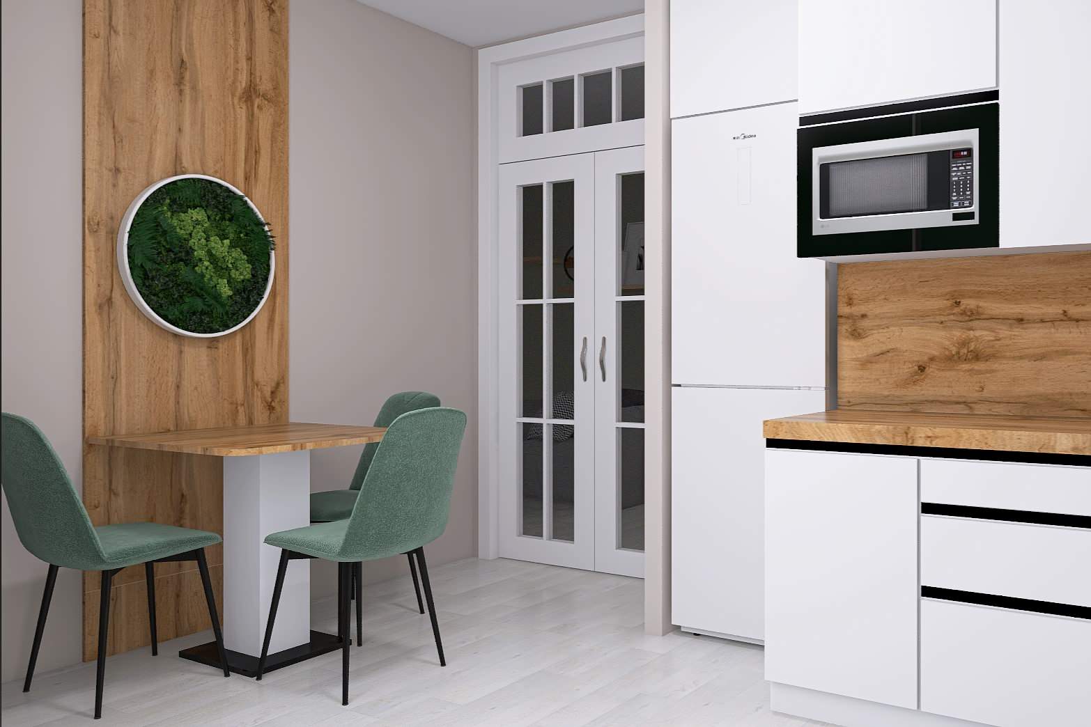 Квартира для творческой семьи