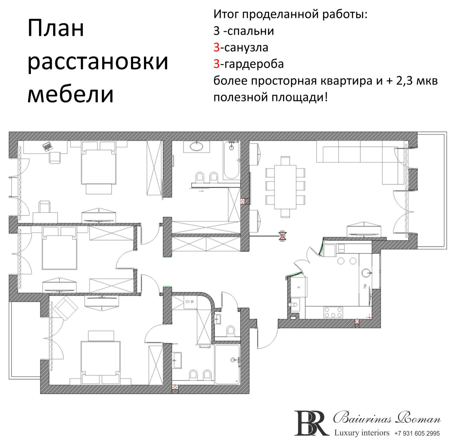 Обложка проекта: Неоклассика с нотками прованса.