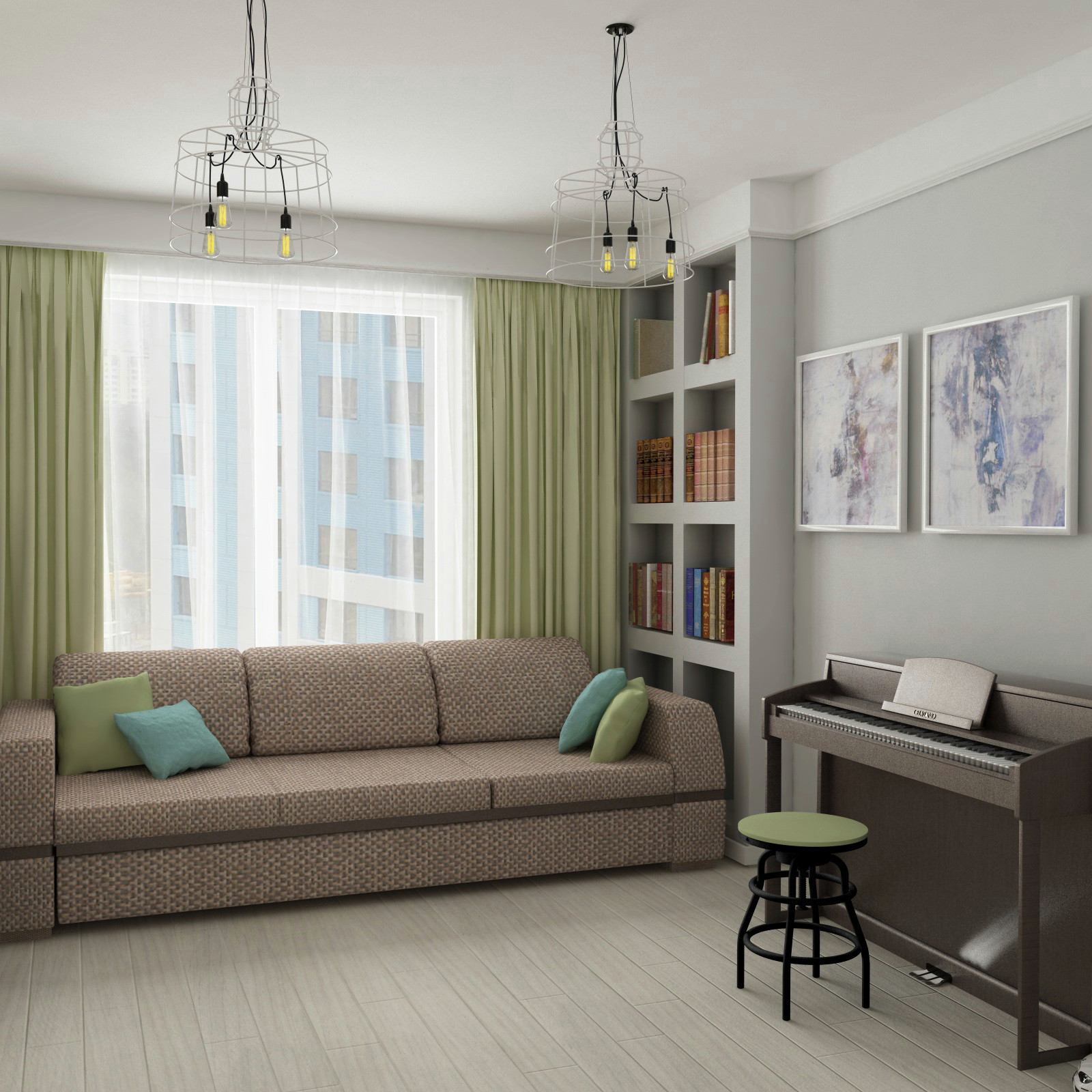 Квартира в скандинавском стиле