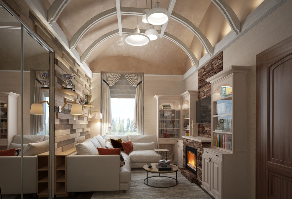 Двухярусная квартира в  Старом Петергофе