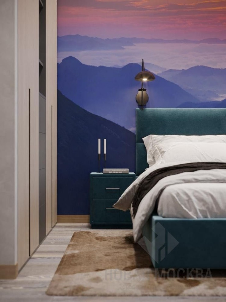 Дизайн-проект 2-комнатной квартиры 65 кв.м в ЖК «Лучи»