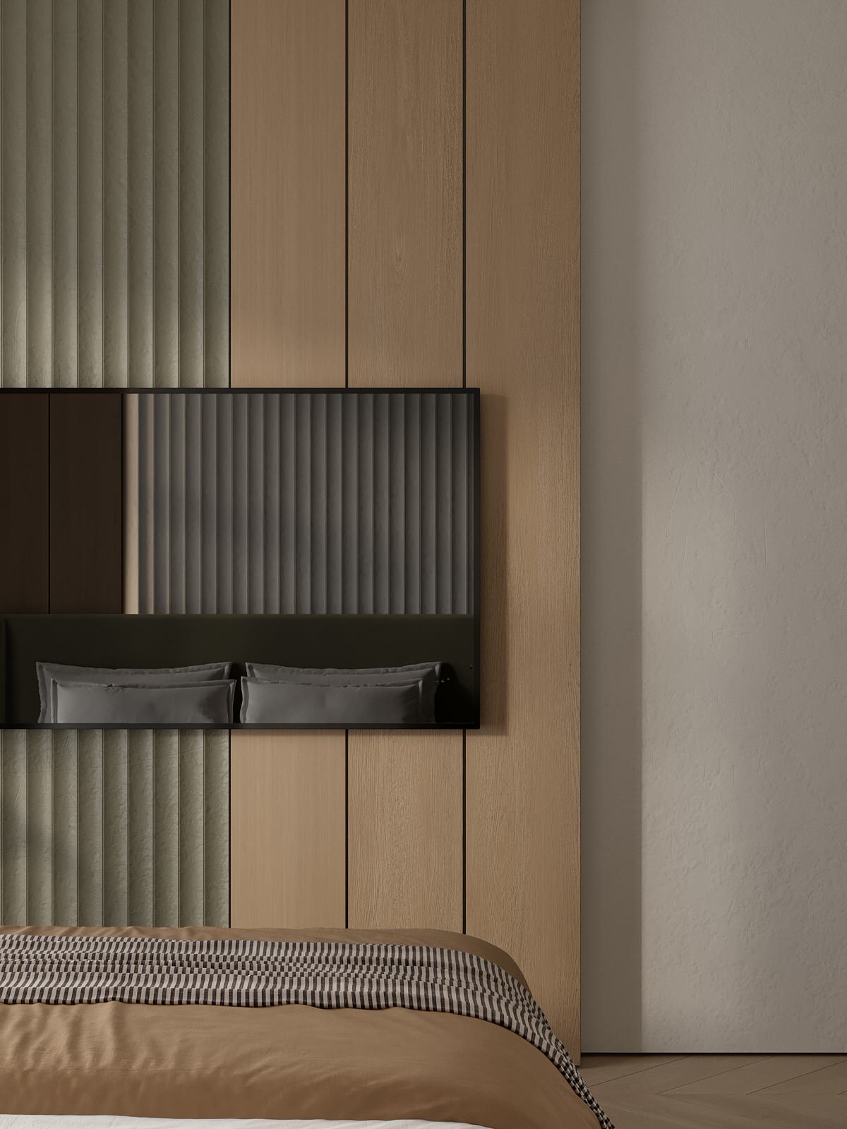 Проект 2-х уровневой квартире в эко-стиле.