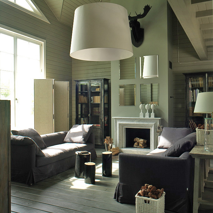 Деревянный дом под Москвой