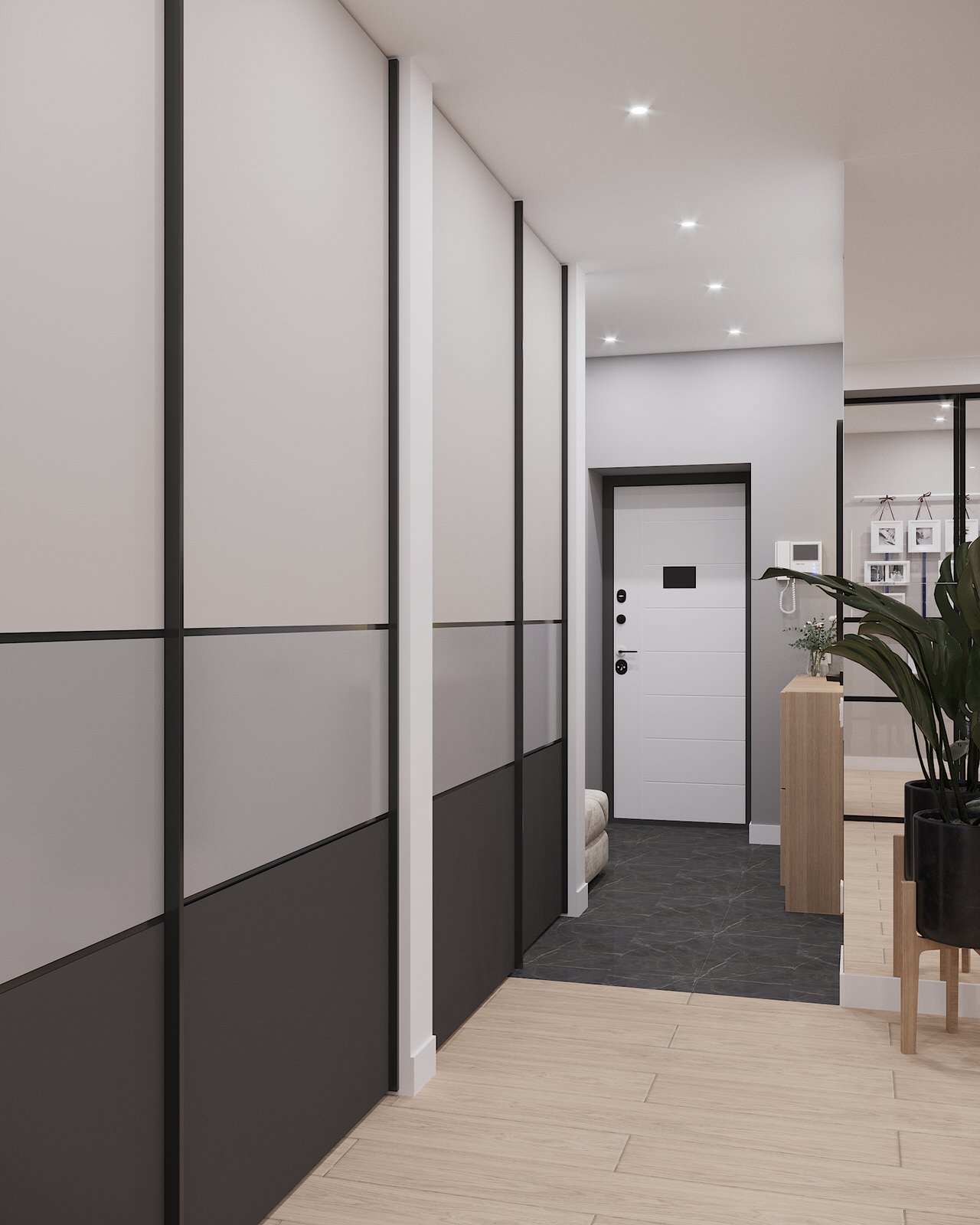 Дизайн проект кухни-гостинной