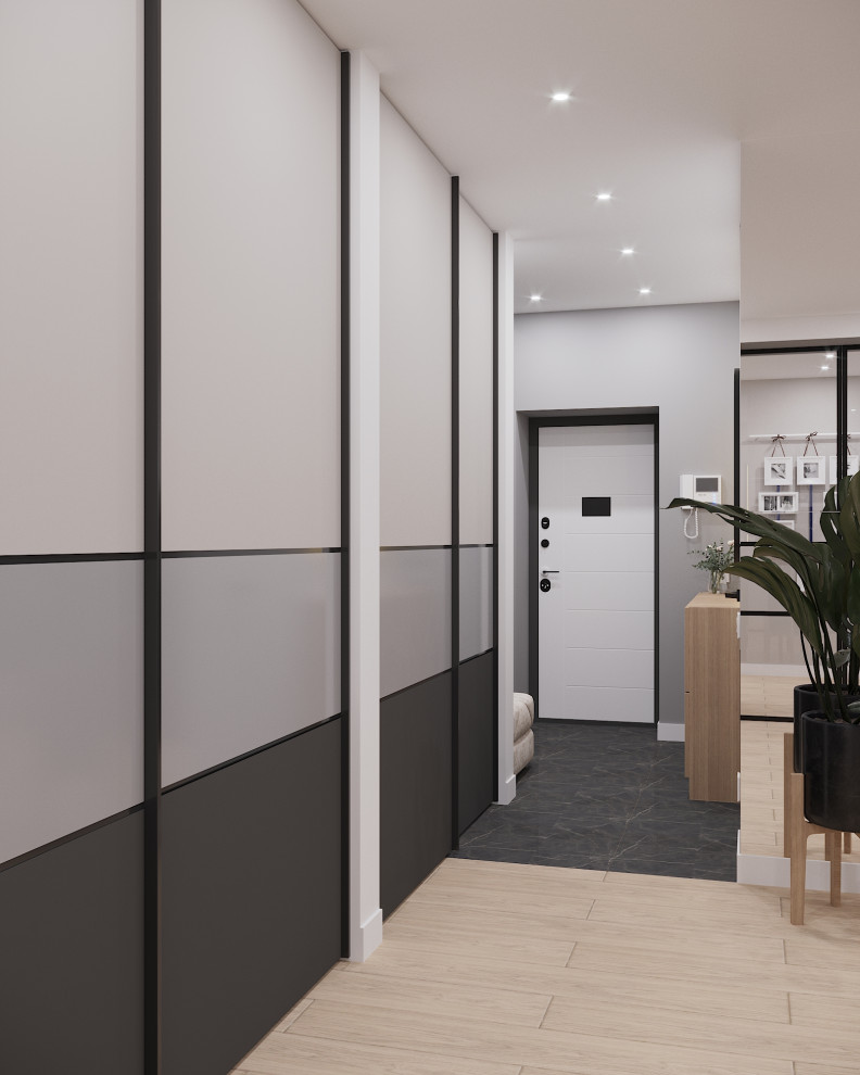 Дизайн проект кухни-гостинной