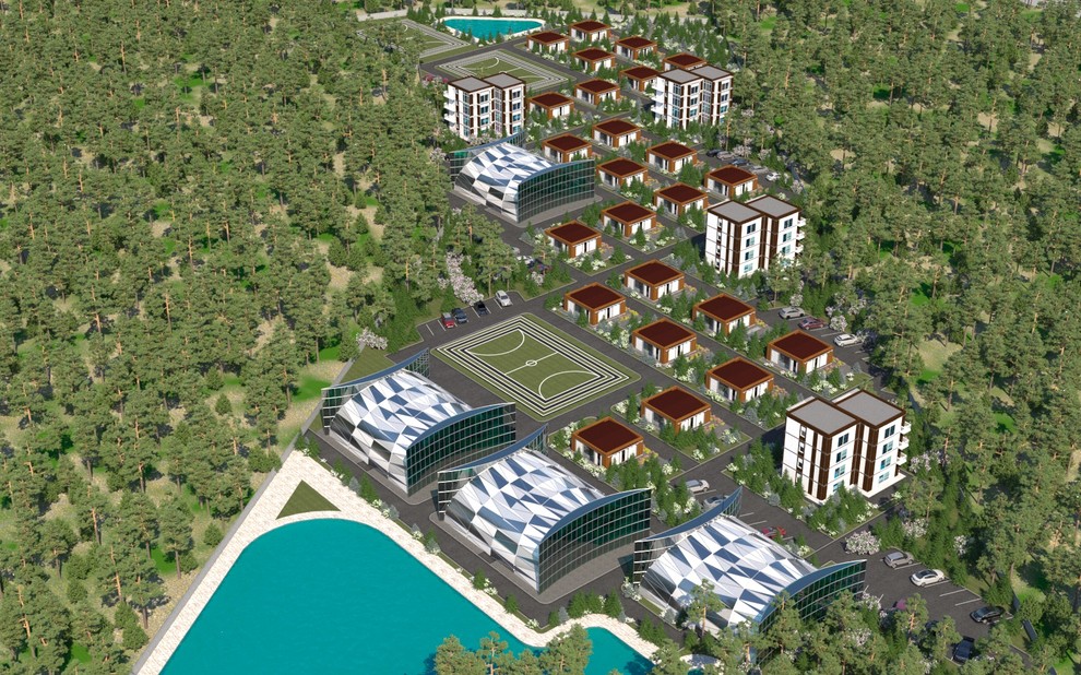 Обложка проекта: Оздоровительный комплекс "Место силы"