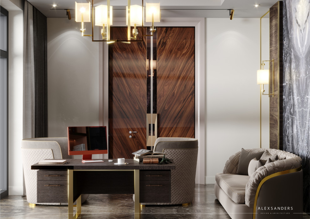 Визуализация интерьера Набоков , Москва