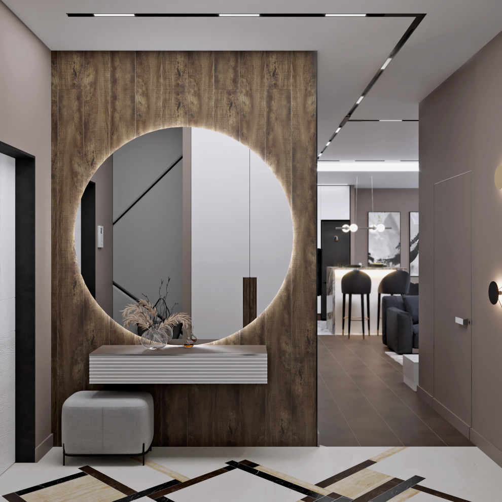 Дизайн проект для квартиры с 3-ех метровым потолком