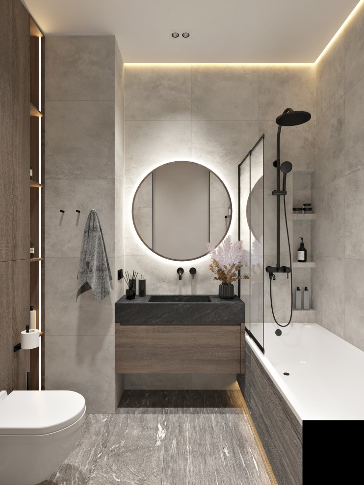 Минимализм для молодой семьи в ЖК Wellton Towers, г. Москва