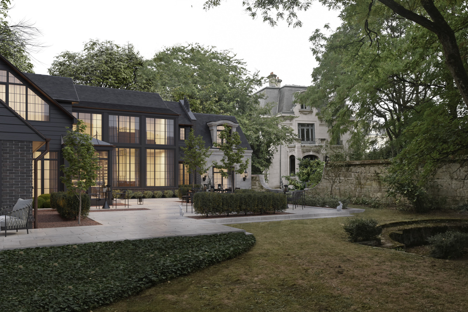 PROJET MAISON DE JARDIN