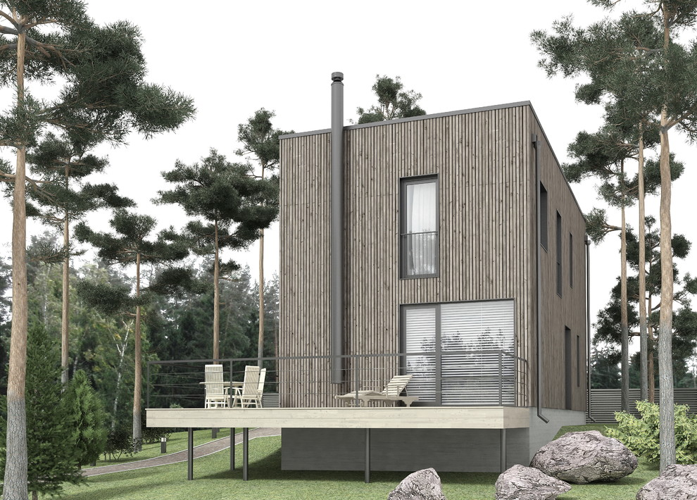 Дом в коттеджном поселка в Лен. области