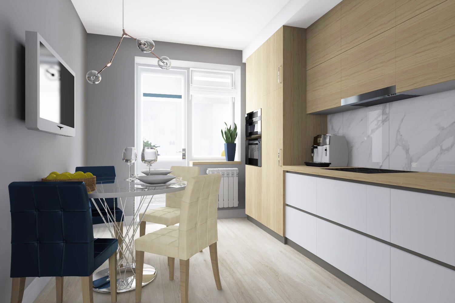 Кухня в 2х-комн. квартире(ул. Труфанова)