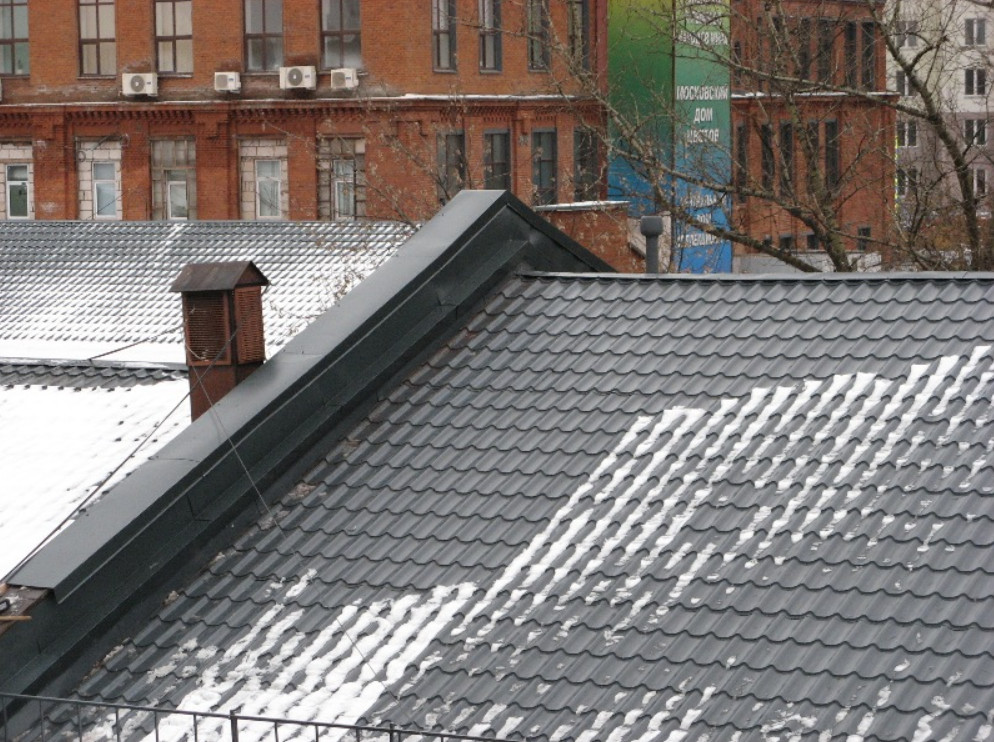 Обложка проекта: Краснобогатырская. Новая кровля - старой фабрике. Скатная кровля.