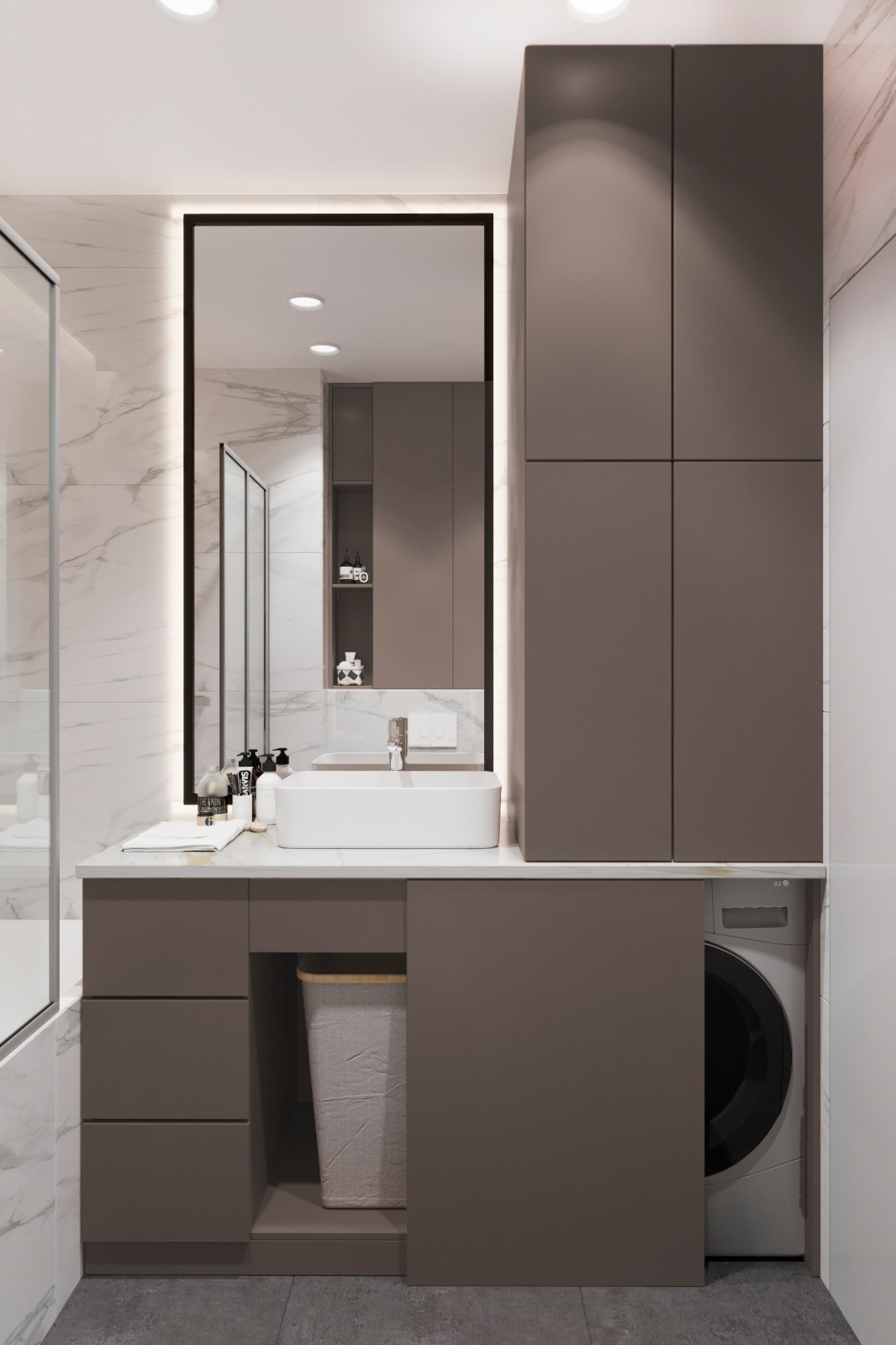 Дизайн-проект для молодой семьи в ЖК Лучи