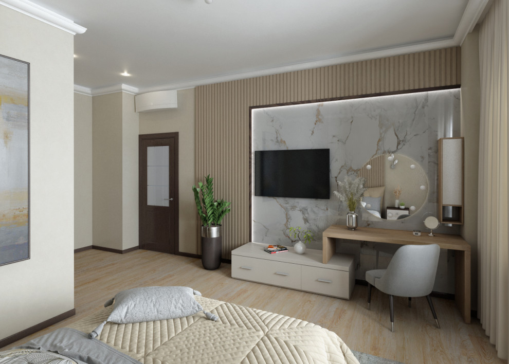 Двухуровневая квартира в ЖК "Портал-Билдинг".