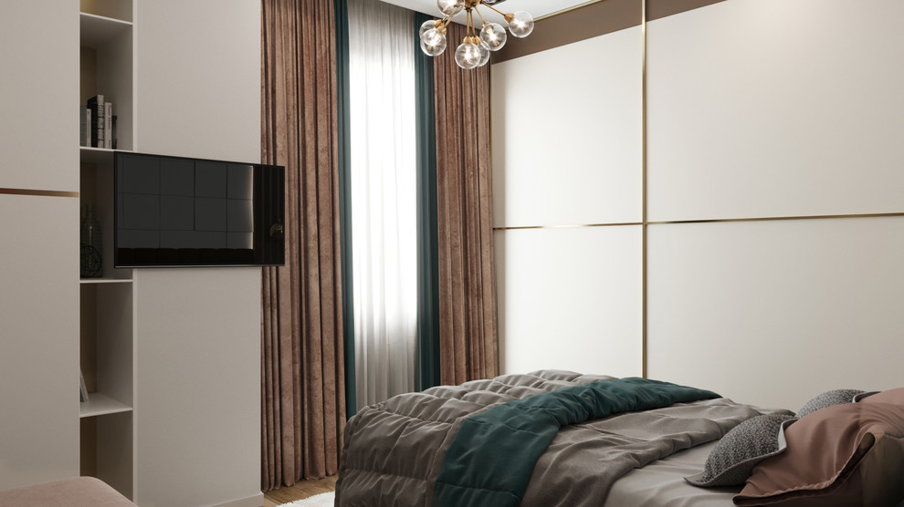 Дизайн интерьера спальни по ул.Садовая