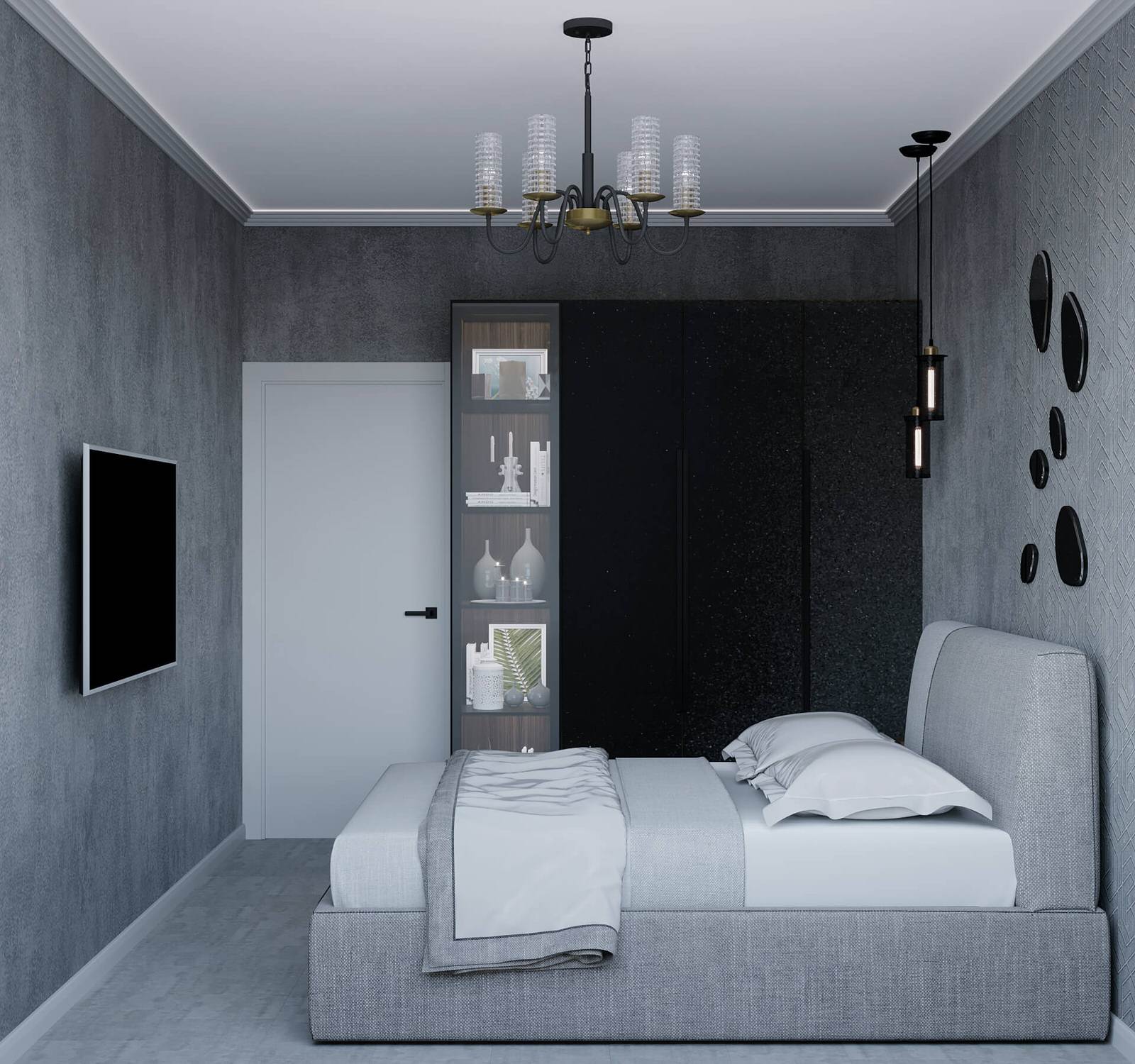 Модная квартира для холостяка