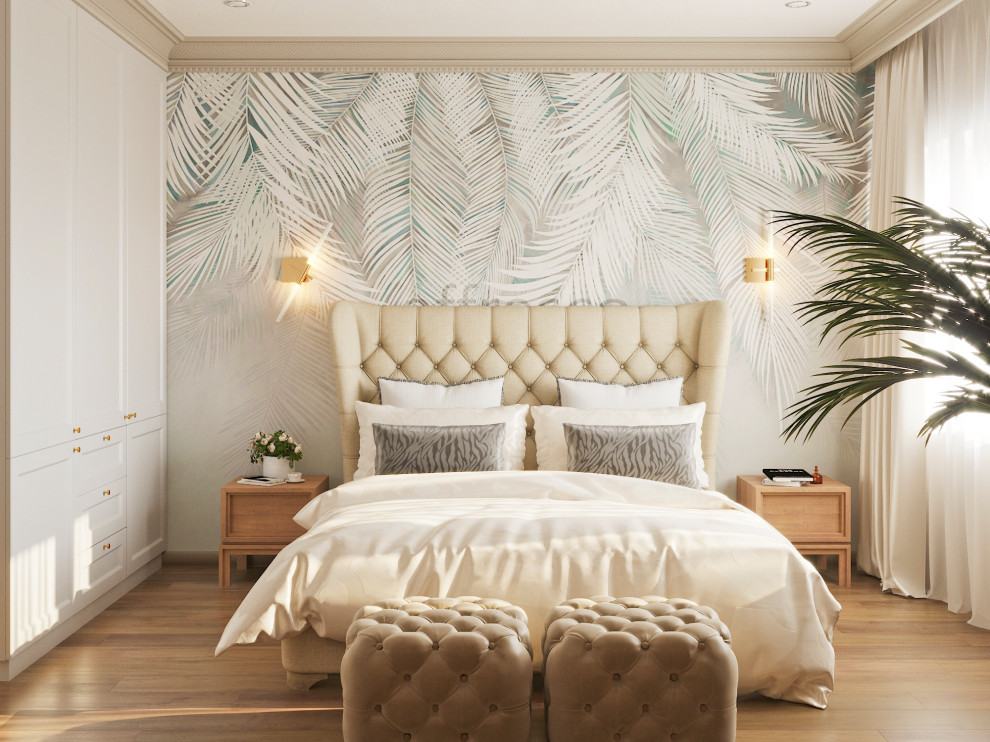 Спальня с фреской