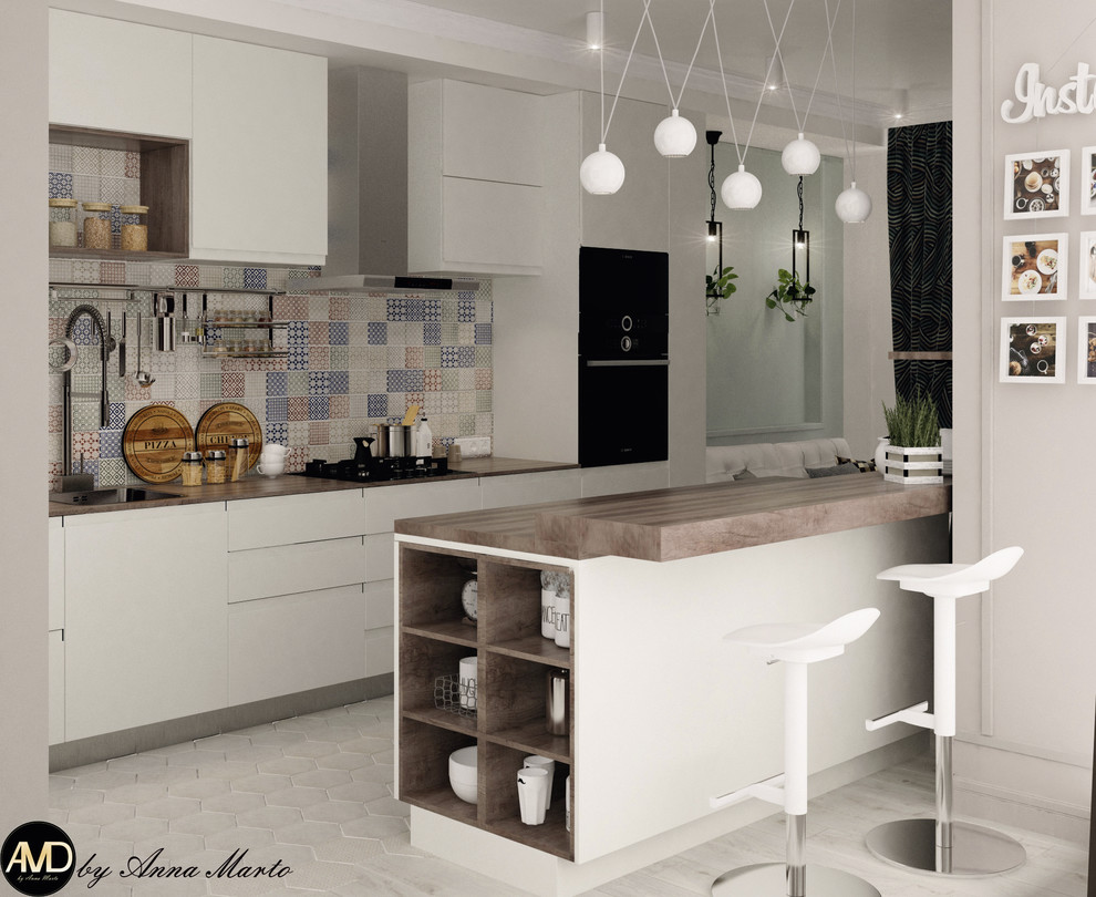 Современный стиль для 3 дам (мама+2 дочки)