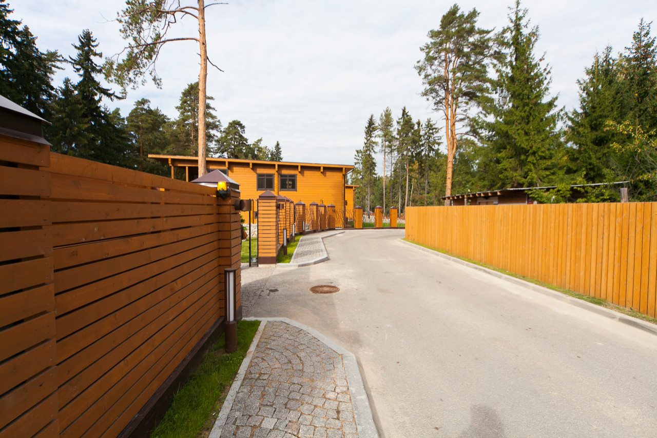 Реализация ландшафтного проекта благоустройства поселка