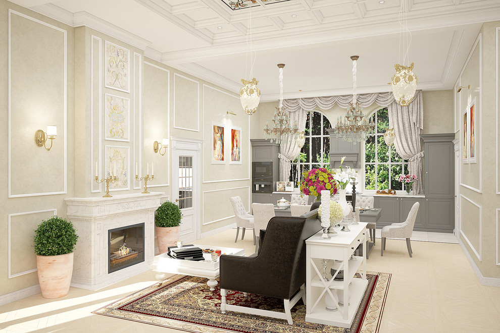 Дизайн интерьеров особняка.Классика