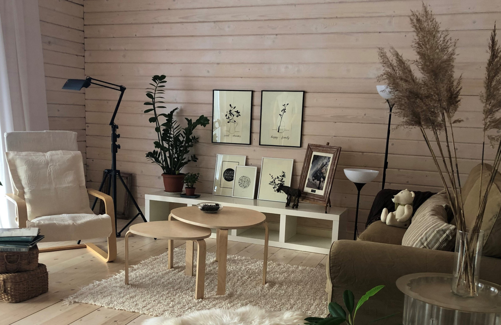 Обложка проекта: Интерьер финского деревянного коттеджа