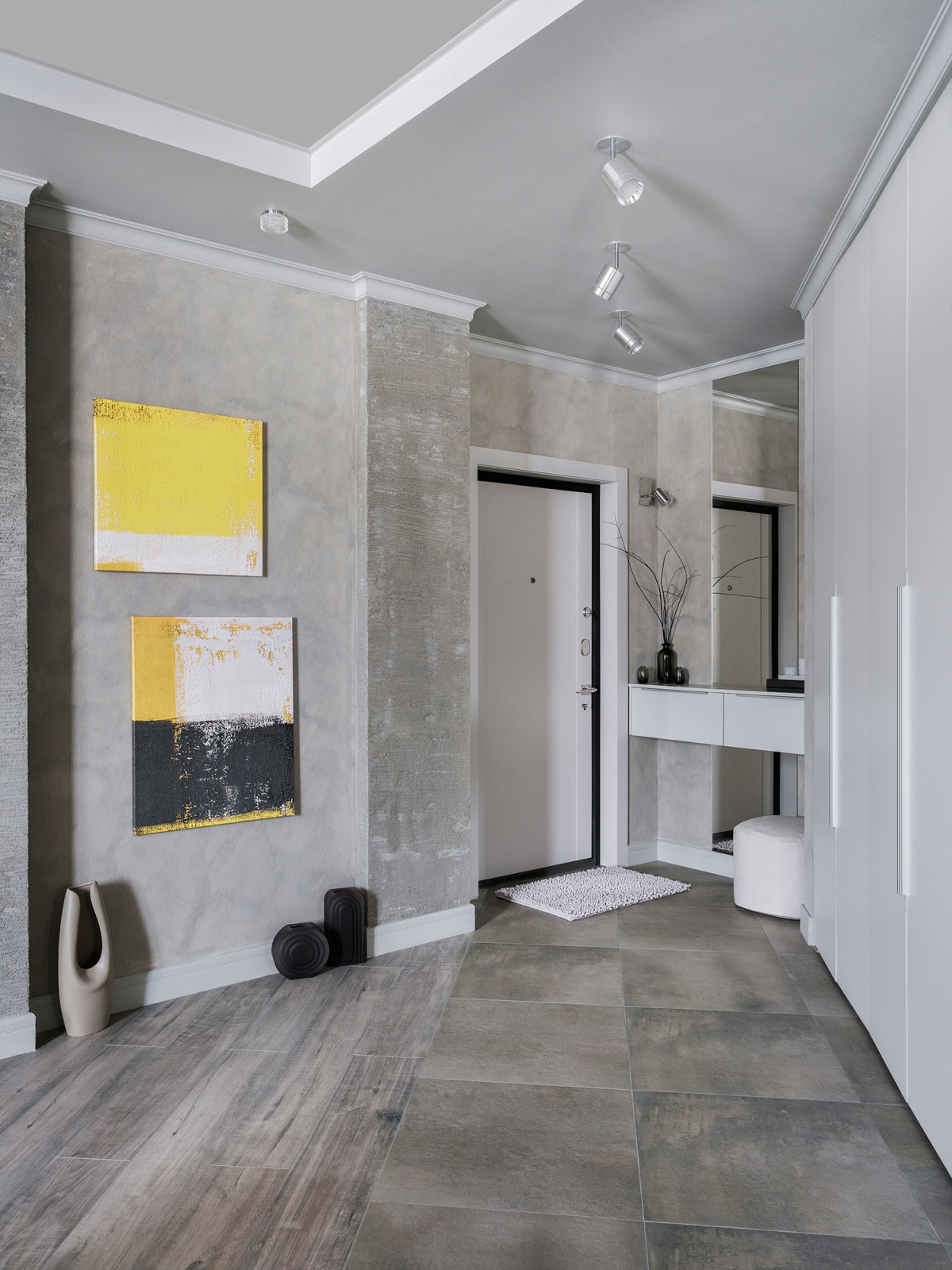 Квартира выходного дня в оттенках серого