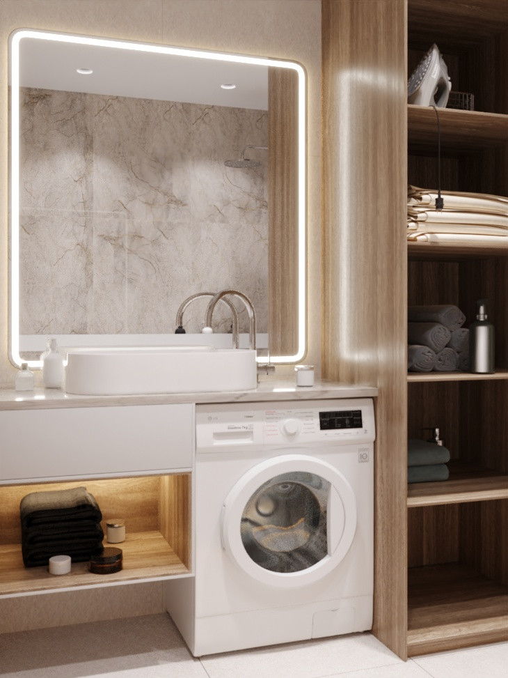 Квартира для молодой семьи в современном стиле