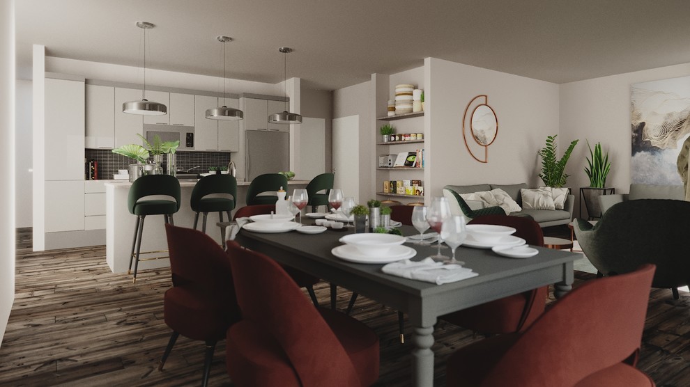 Обложка проекта: Интерьер квартиры в Канаде