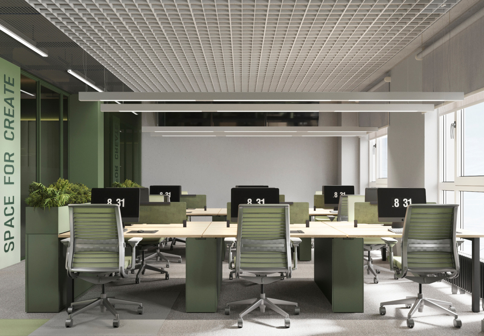 Общий open-space