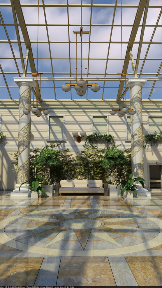 Зимний сад резиденции главы Республики Ингушетия