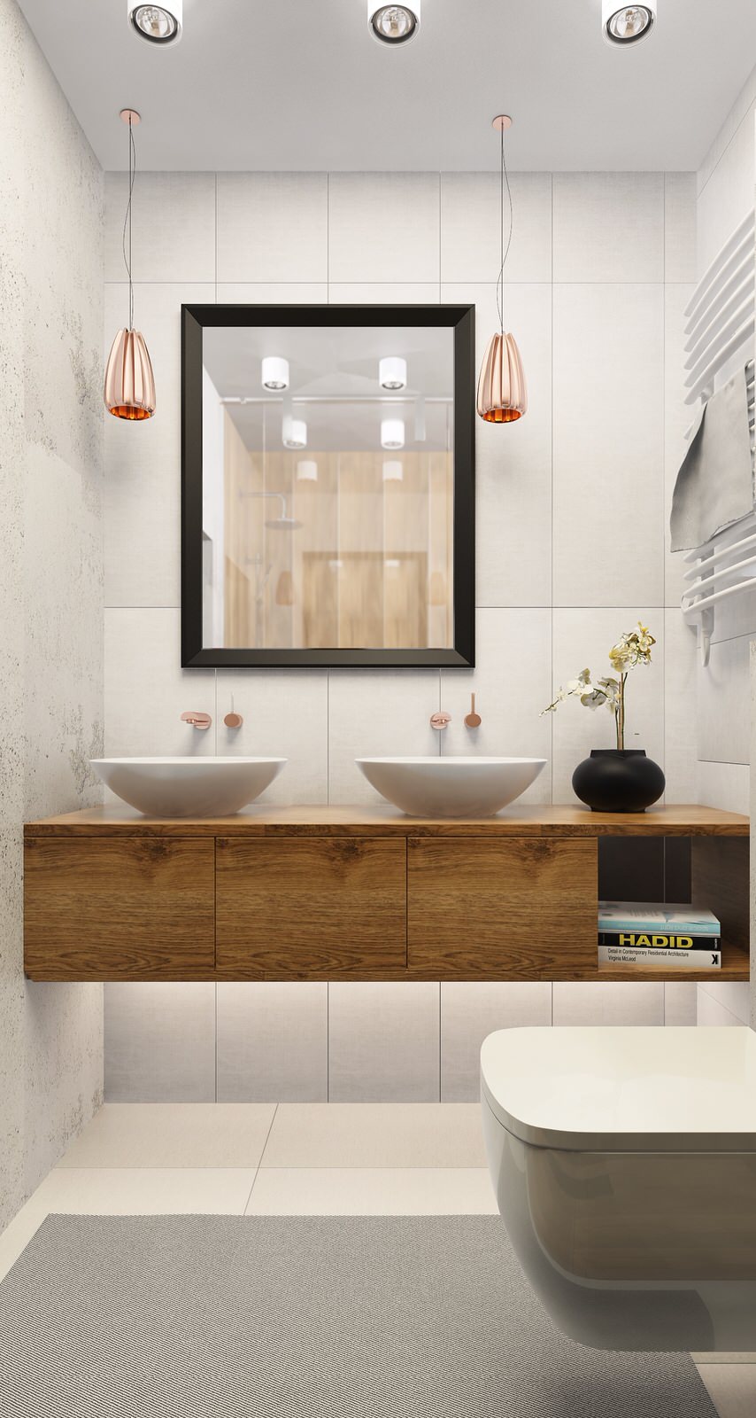 Санузел в современном стиле