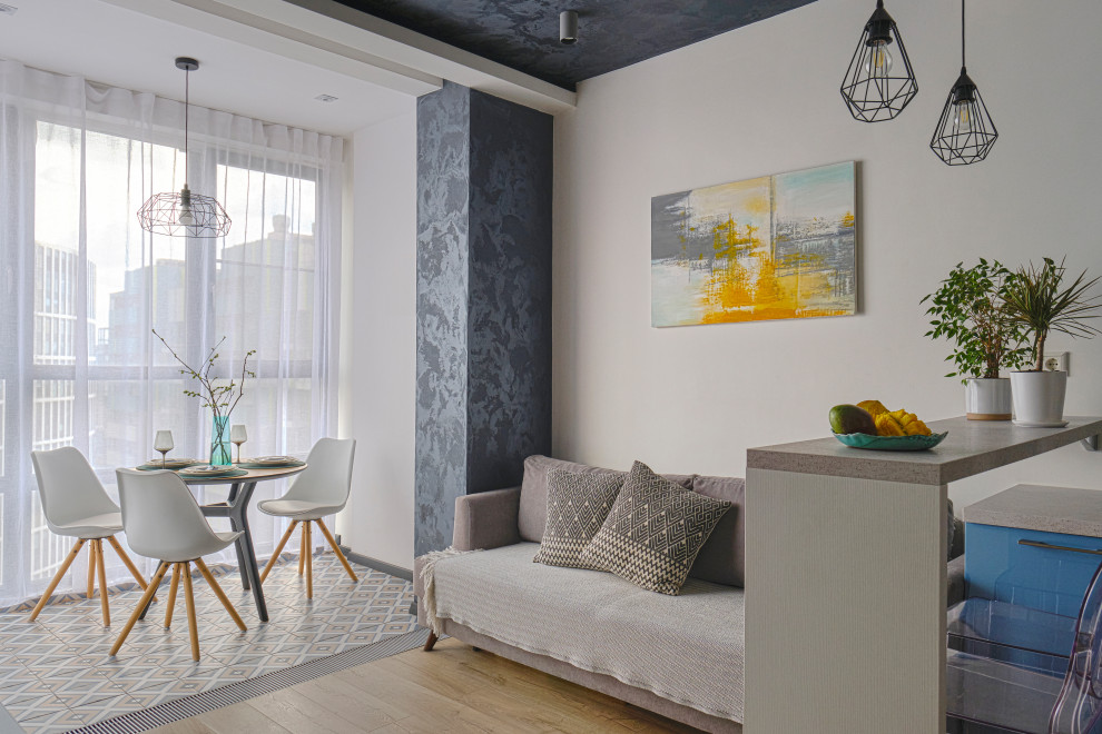 Современный интерьер для молодой семьи.