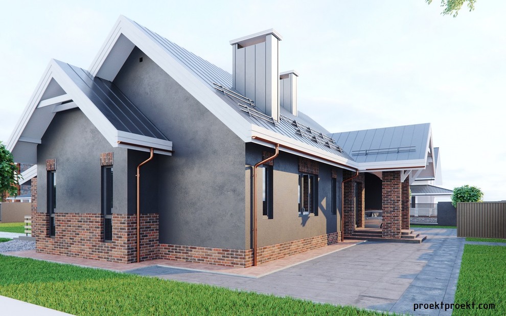 Одноэтажный дом