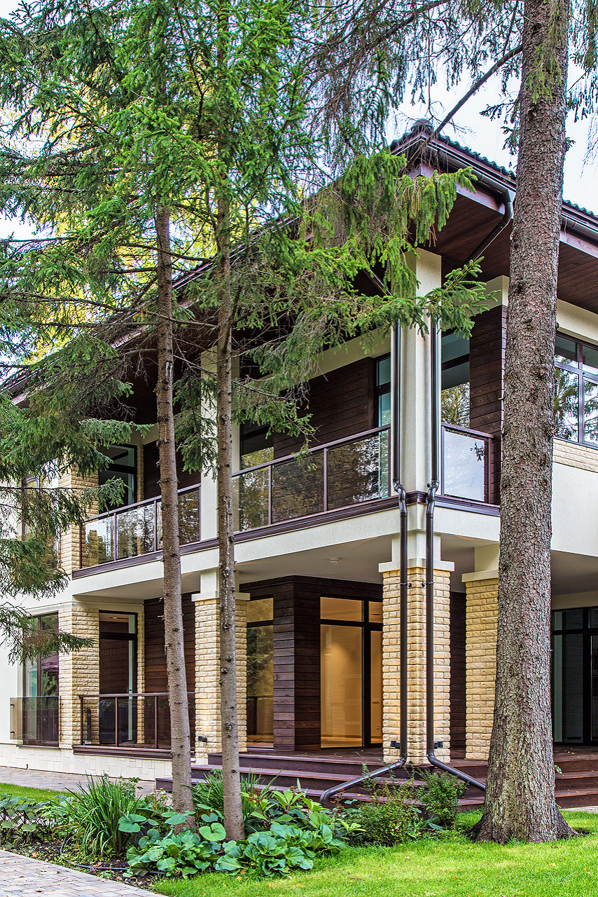 Обложка проекта: Индивидуальный жилой дом в КП "Королевский лес". Реализация 2