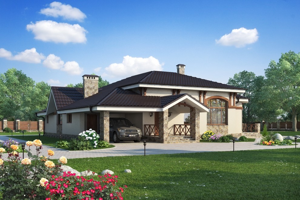 Обложка проекта: Строительство коттеджей, готовые проекты.