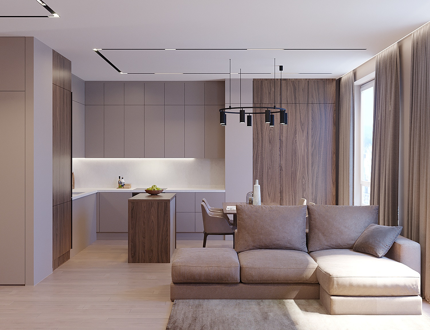 Обложка проекта: ЖК "Сердце Столицы" квартира 70м2