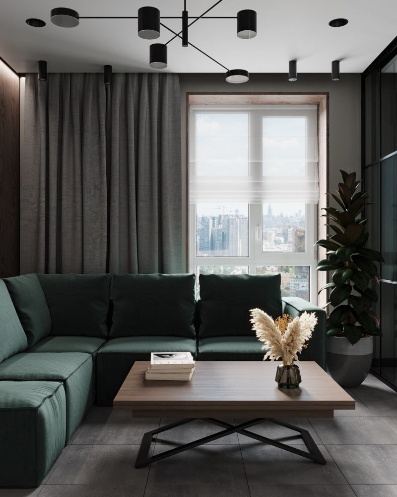 квартира 2х комнатная 50м2