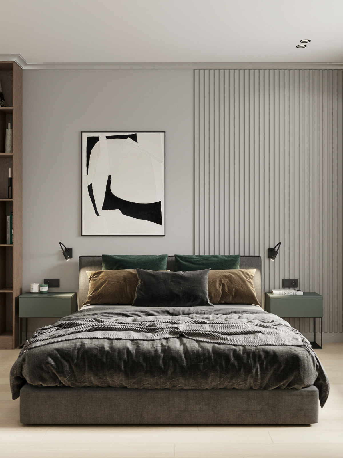 Визуализация спальни