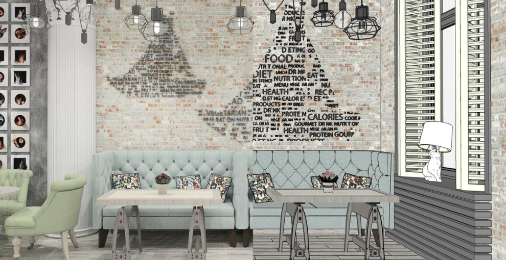 Обложка проекта: Дизайн-проект кафе La Marceille